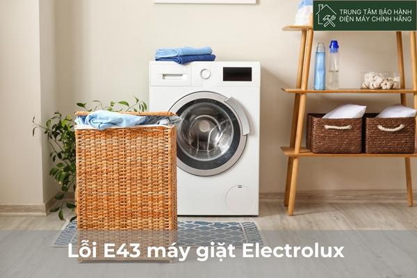 Loi E43 may giat Electrolux
