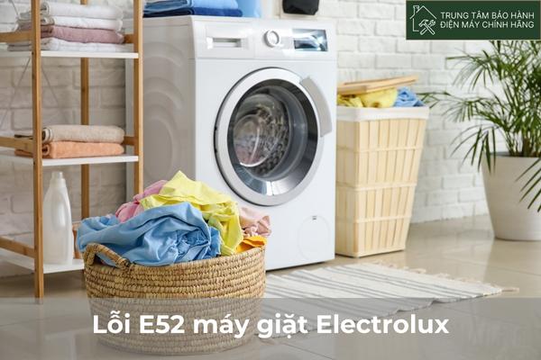 Loi E52 may giat Electrolux