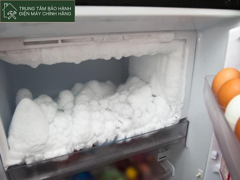 5 tác hại to lớn của tủ lạnh Hitachi bị đóng tuyết