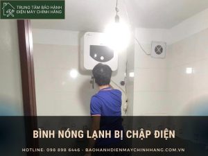 Bình nóng lạnh bị chập điện: Phương án xử lý tối ưu Bình nóng lạnh bị chập điện