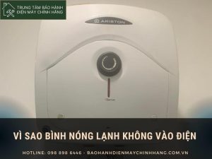 Bình nóng lạnh không vào điện: nguyên nhân và cách sửa Bình nóng lạnh không vào điện