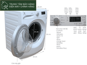 Thời gian giặt của máy giặt Electrolux trong bao lâu? Giải đáp Thoi gian cua may giat Electrolux 1
