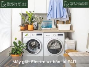 May giat Electrolux bao loi E41