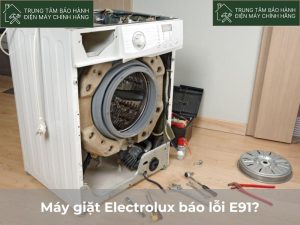 May giat Electrolux bao loi E91