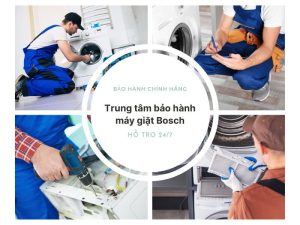 Trung tâm bảo hành máy giặt Bosch tại Hà Nội
