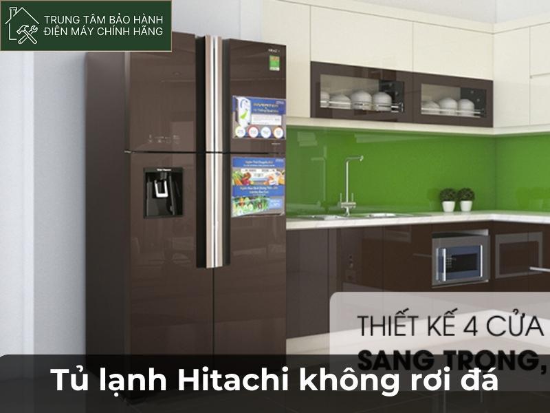 Tủ lạnh Hitachi không rơi đá là lỗi như thế nào