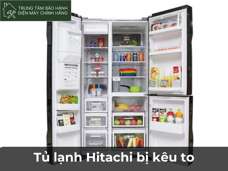 tủ lạnh Hitachi bị kêu to