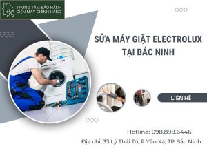 Sửa máy giặt Electrolux tại Bắc Ninh