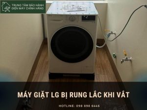 Máy giặt LG bị rung lắc mạnh khi vắt: bạn nên làm gì? Máy giặt LG bị rung mạnh khi vắt