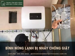 Bình nóng lạnh bị nhảy chống giật: tìm hiểu nguyên nhân do đâu Bình nóng lạnh bị nhảy chống giật