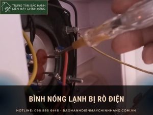 Bình nóng lạnh bị rò điện: khắc phục lỗi này như thế nào? Bình nóng lạnh bị rò điện