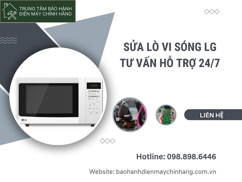 Sửa lò vi sóng LG