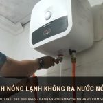 Bình nóng lạnh không ra nước nóng: nguyên nhân và cách sửa tại nhà Bình nóng lạnh không ra nước nóng