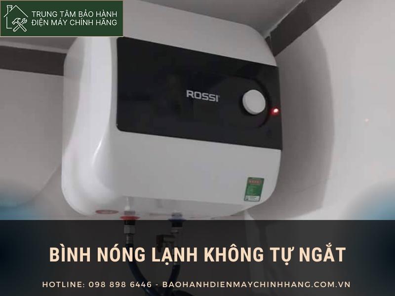 Bình nóng lạnh không tự ngắt điện
