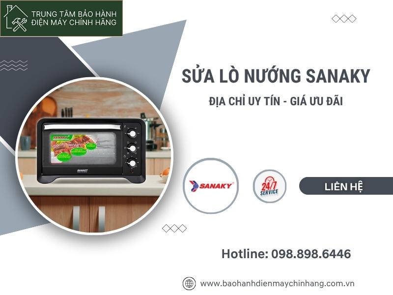 Sửa lò nướng Sanaky