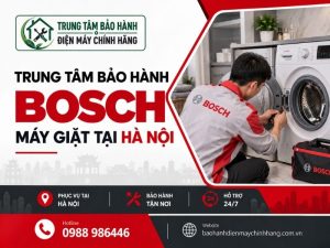 bảo hành máy giặt Bosch Hà Nội